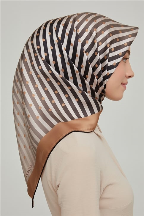 Armine Twill İpek Eşarp 21Ka8606 01