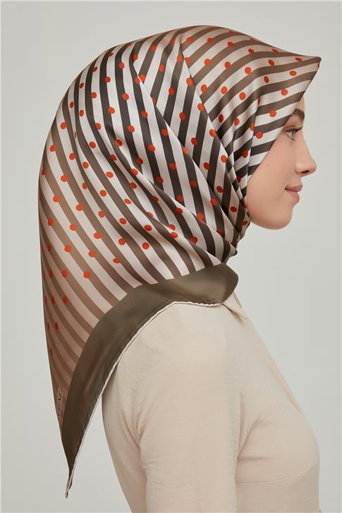 Armine Twill İpek Eşarp 21Ka8606 82