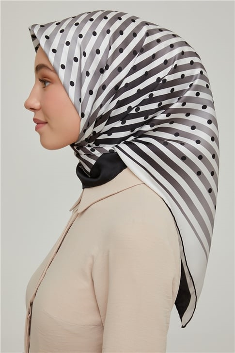 Armine Twill İpek Eşarp 21Ka8606 87