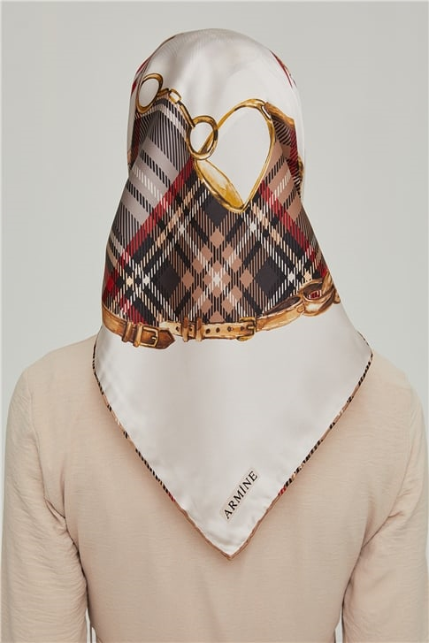 Armine Twill İpek Eşarp 21Ka8607 01