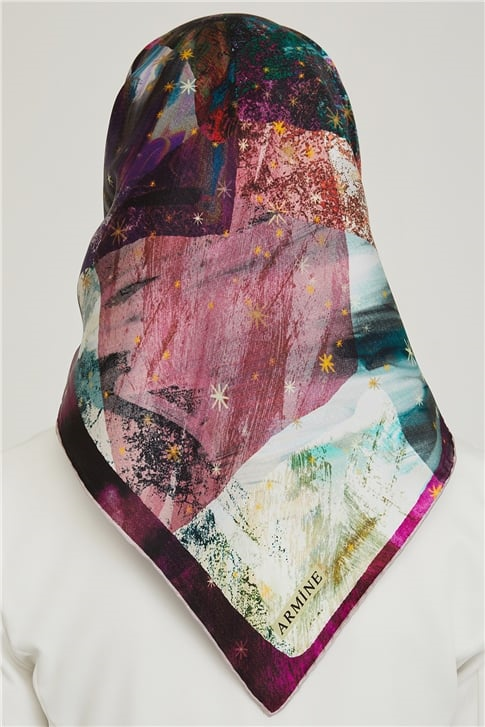 Armine Twill İpek Eşarp 21Ka8608 03