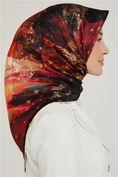 Armine Twill İpek Eşarp 21Ka8608 08