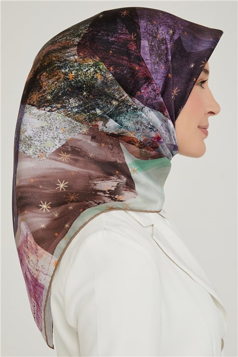 Armine Twill İpek Eşarp 21Ka8608 34
