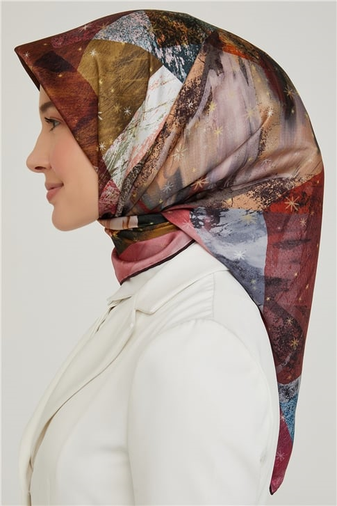 Armine Twill İpek Eşarp 21Ka8608 36