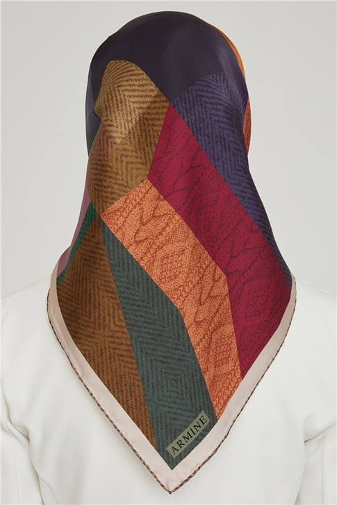 Armine Twill İpek Eşarp 21Ka8610 02