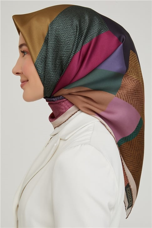 Armine Twill İpek Eşarp 21Ka8610 02