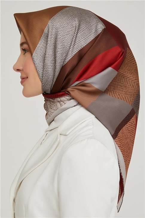 Armine Twill İpek Eşarp 21Ka8610 03