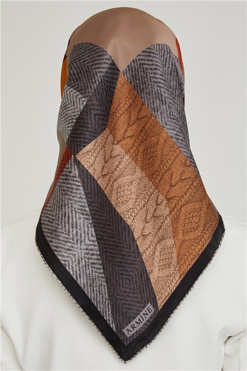 Armine Twill İpek Eşarp 21Ka8610 32