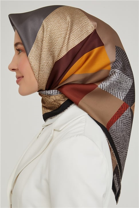 Armine Twill İpek Eşarp 21Ka8610 32