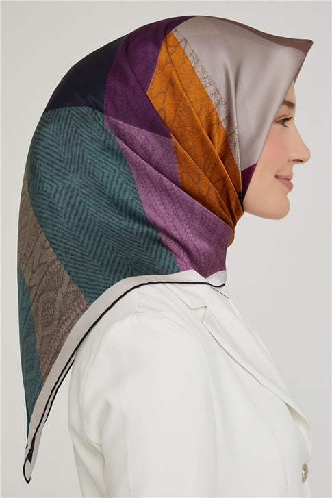 Armine Twill İpek Eşarp 21Ka8610 82