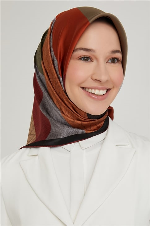 Armine Twill İpek Eşarp 21Ka8610 83