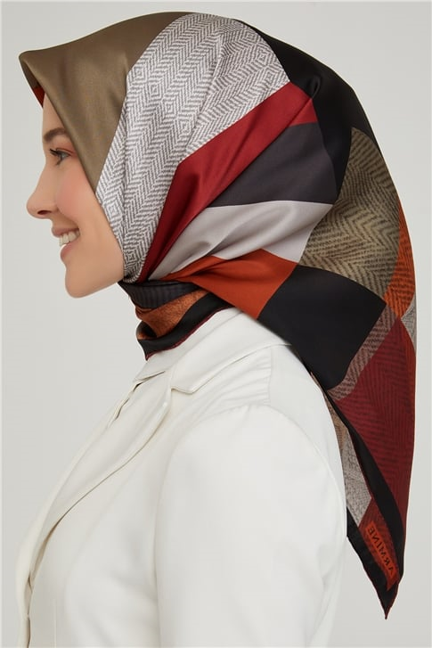 Armine Twill İpek Eşarp 21Ka8610 83