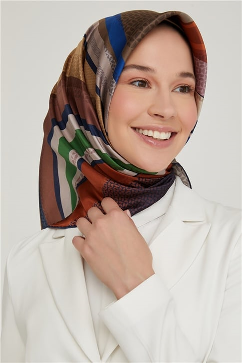 Armine Twill İpek Eşarp 21Ka8613 40