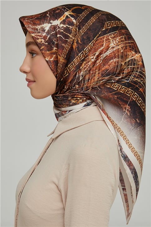 Armine Twill İpek Eşarp 21Ka8615 03
