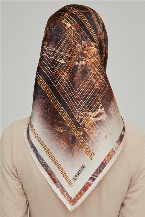 Armine Twill İpek Eşarp 21Ka8615 03