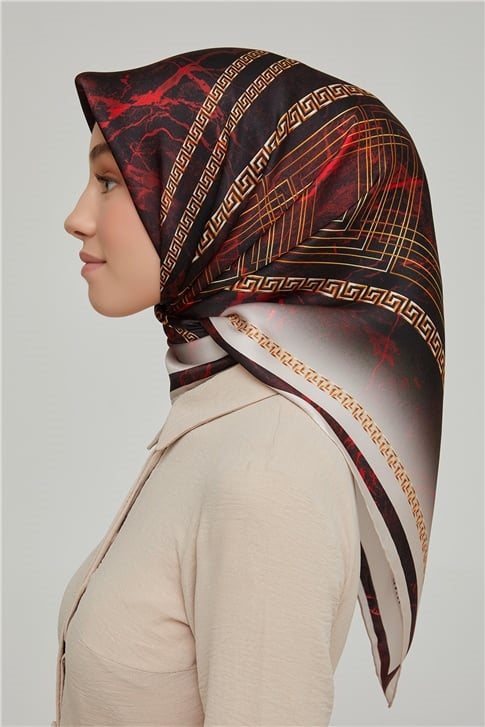 Armine Twill İpek Eşarp 21Ka8615 05