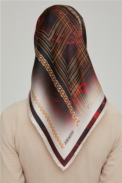 Armine Twill İpek Eşarp 21Ka8615 05