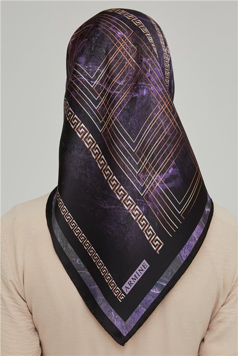 Armine Twill İpek Eşarp 21Ka8615 44