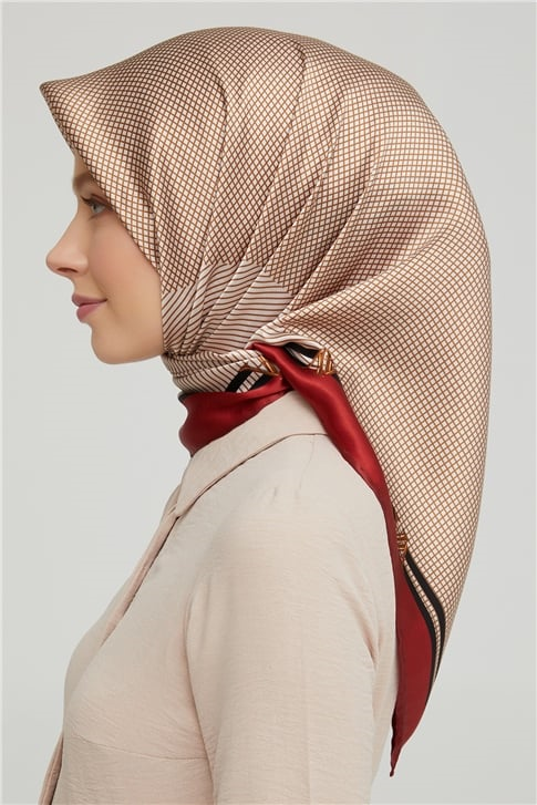 Armine Twill İpek Eşarp 21Ka8616 01