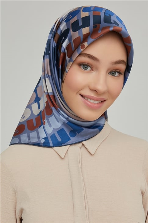Armine Twill İpek Eşarp 21Ka8617 33