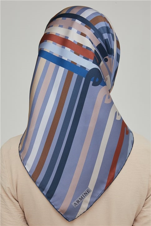 Armine Twill İpek Eşarp 21Ka8617 33