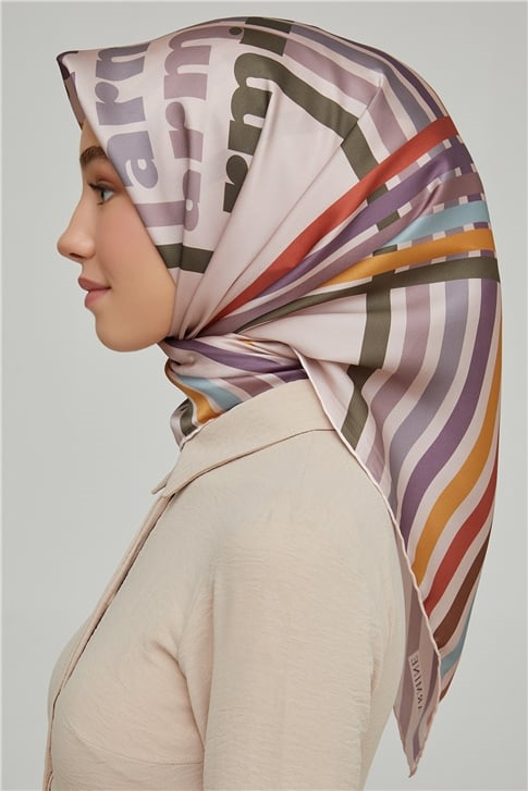 Armine Twill İpek Eşarp 21Ka8617 34