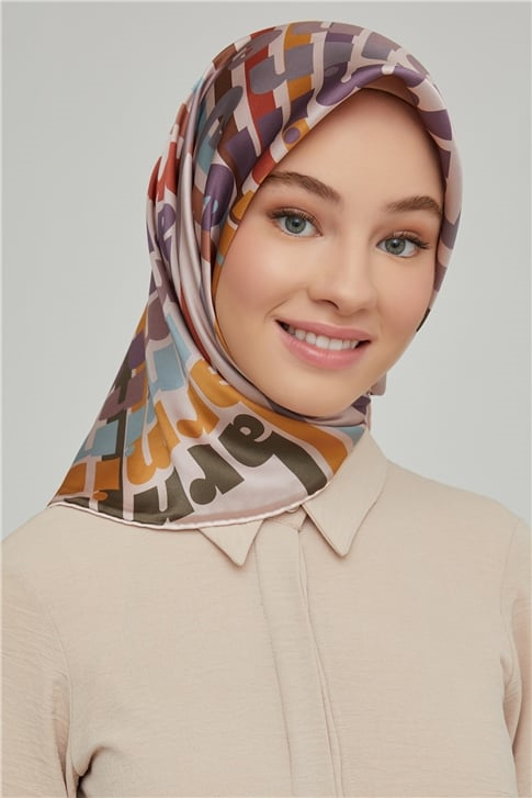 Armine Twill İpek Eşarp 21Ka8617 34