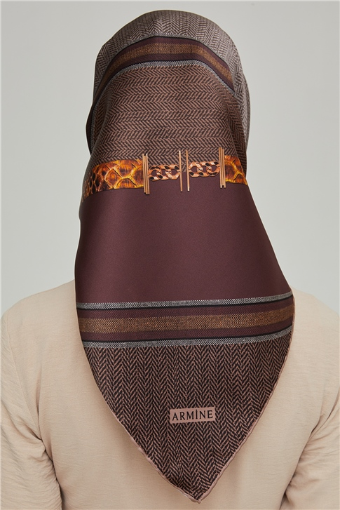 Armine Twill İpek Eşarp 21Ka8619 08