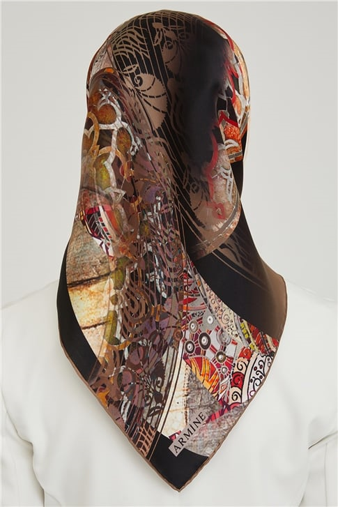 Armine Twill İpek Eşarp 21Ka8622 02