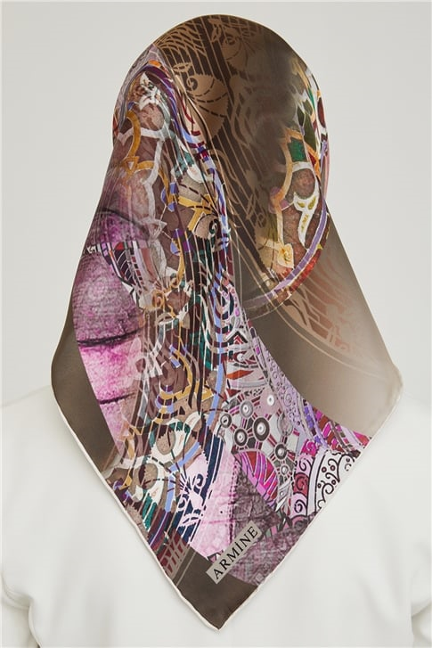 Armine Twill İpek Eşarp 21Ka8622 41