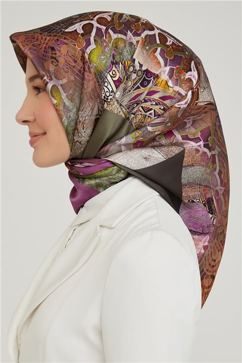 Armine Twill İpek Eşarp 21Ka8622 82