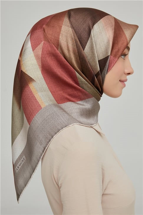 Armine Twill İpek Eşarp 21Ka8623 10