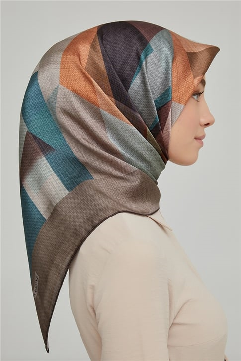 Armine Twill İpek Eşarp 21Ka8623 32