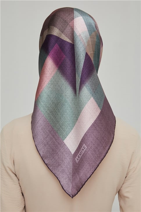 Armine Twill İpek Eşarp 21Ka8623 33