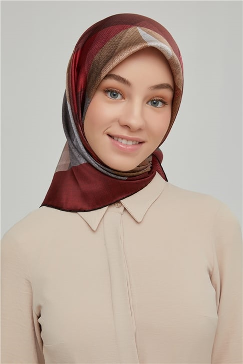 Armine Twill İpek Eşarp 21Ka8623 34