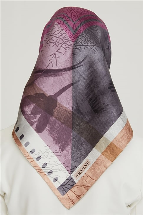 Armine Twill İpek Eşarp 21Ka8625 05