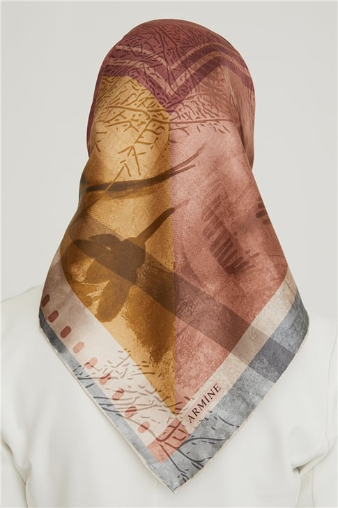 Armine Twill İpek Eşarp 21Ka8625 08