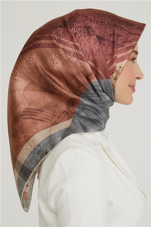 Armine Twill İpek Eşarp 21Ka8625 08