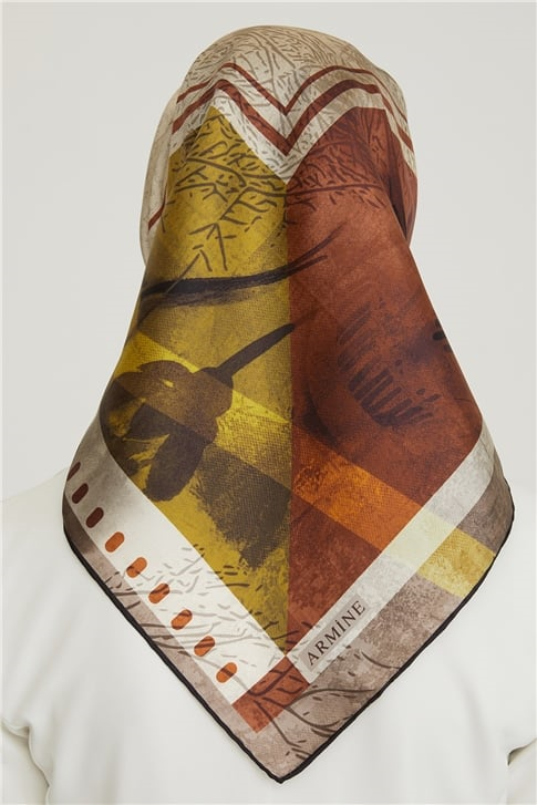 Armine Twill İpek Eşarp 21Ka8625 30