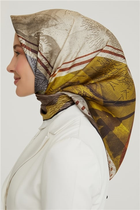 Armine Twill İpek Eşarp 21Ka8625 30