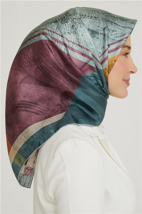 Armine Twill İpek Eşarp 21Ka8625 31