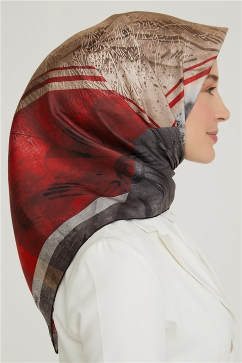 Armine Twill İpek Eşarp 21Ka8625 33