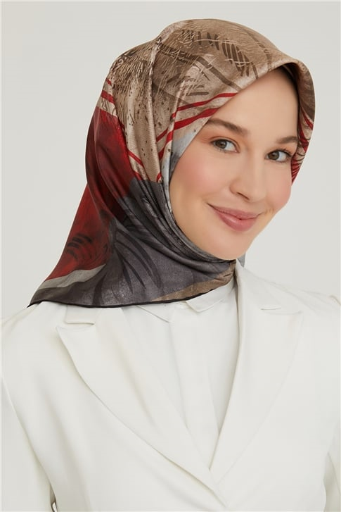 Armine Twill İpek Eşarp 21Ka8625 33