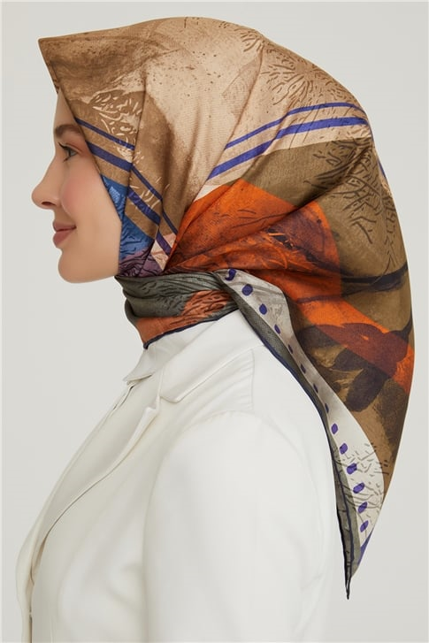 Armine Twill İpek Eşarp 21Ka8625 37
