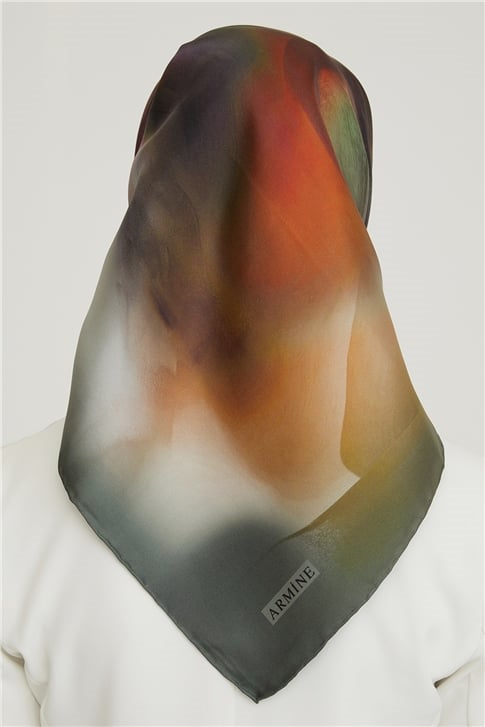 Armine Twill İpek Eşarp 21Ka8627 38