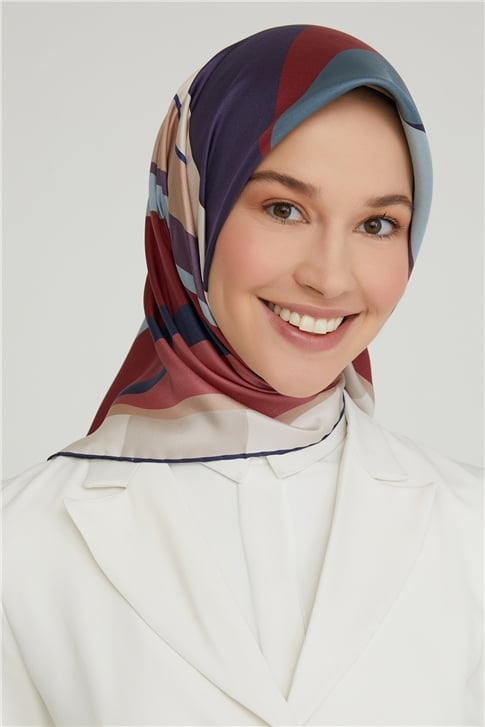 Armine Twill İpek Eşarp 21Ka8629 03