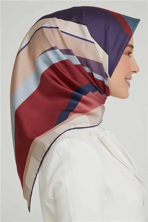 Armine Twill İpek Eşarp 21Ka8629 03