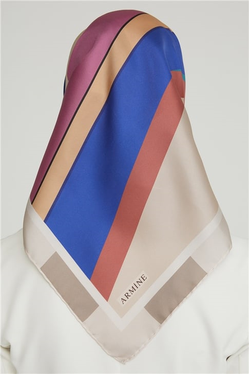 Armine Twill İpek Eşarp 21Ka8629 07