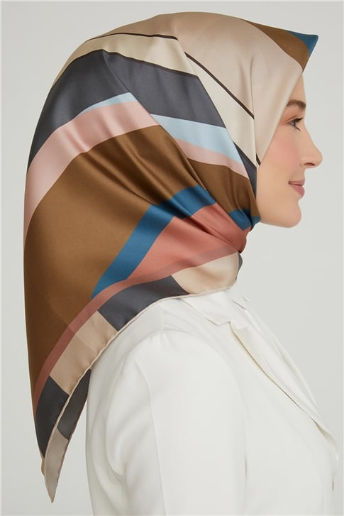 Armine Twill İpek Eşarp 21Ka8629 08