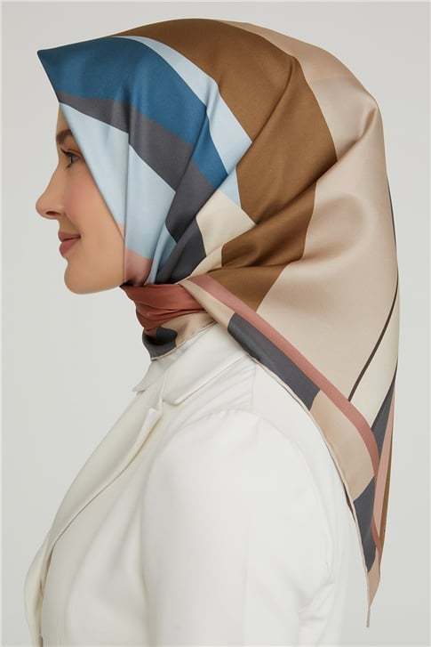 Armine Twill İpek Eşarp 21Ka8629 08